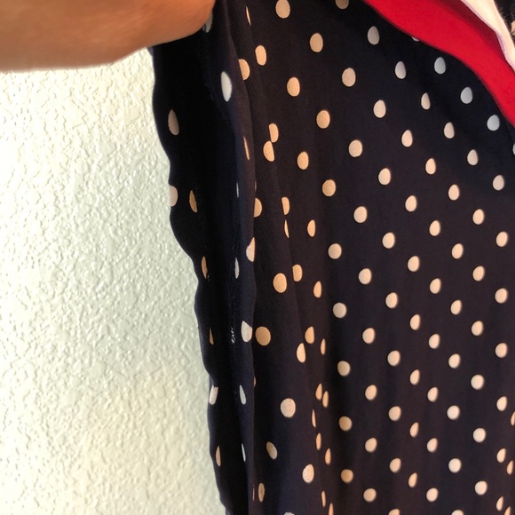 Stop Staring || Vintage Polka dot Swing Dress - Picture 5 of 12
